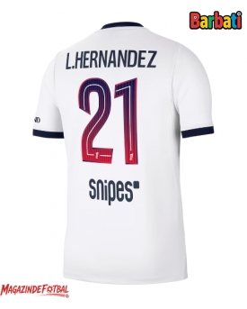 Paris Saint-Germain Lucas Hernandez #21 Tricou Fotbal Replică 2026-27 Barbati Deplasare Paris Saint-Germain Lucas Hernandez #21 Tricou Fotbal Replică 2026-27 Barbati Deplasare